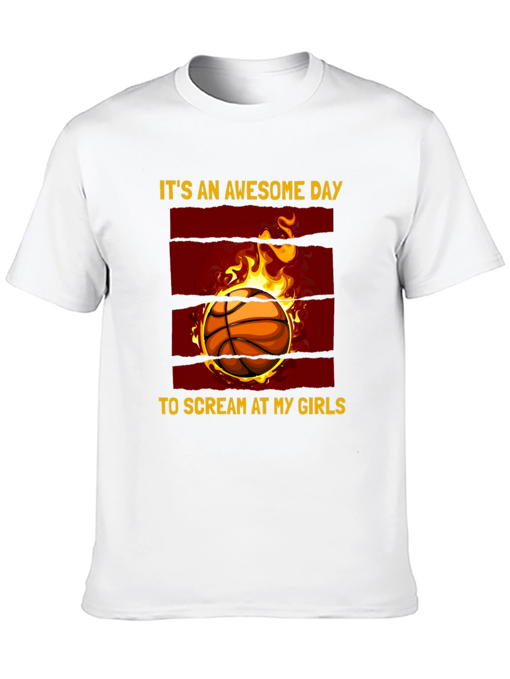 Awesome Day Basketball T-Shirt