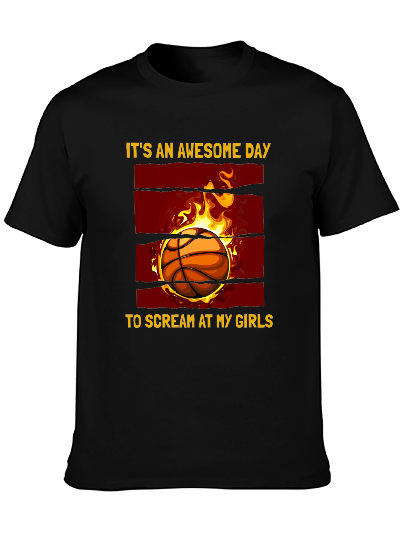 Awesome Day Basketball T-Shirt