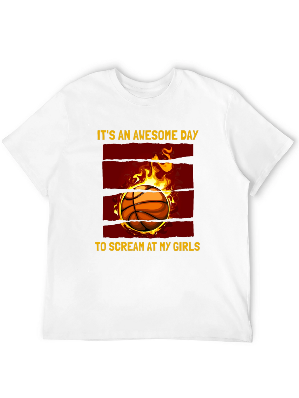 Awesome Day Basketball T-Shirt