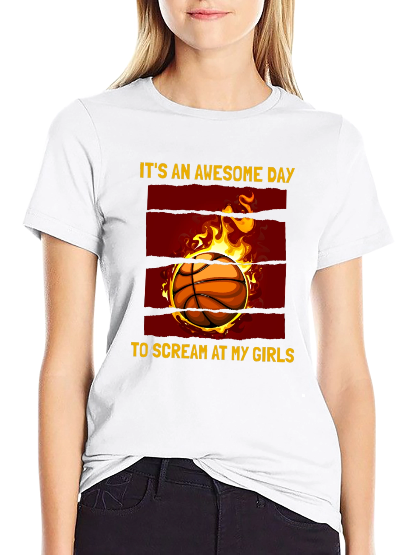 Awesome Day Basketball T-Shirt