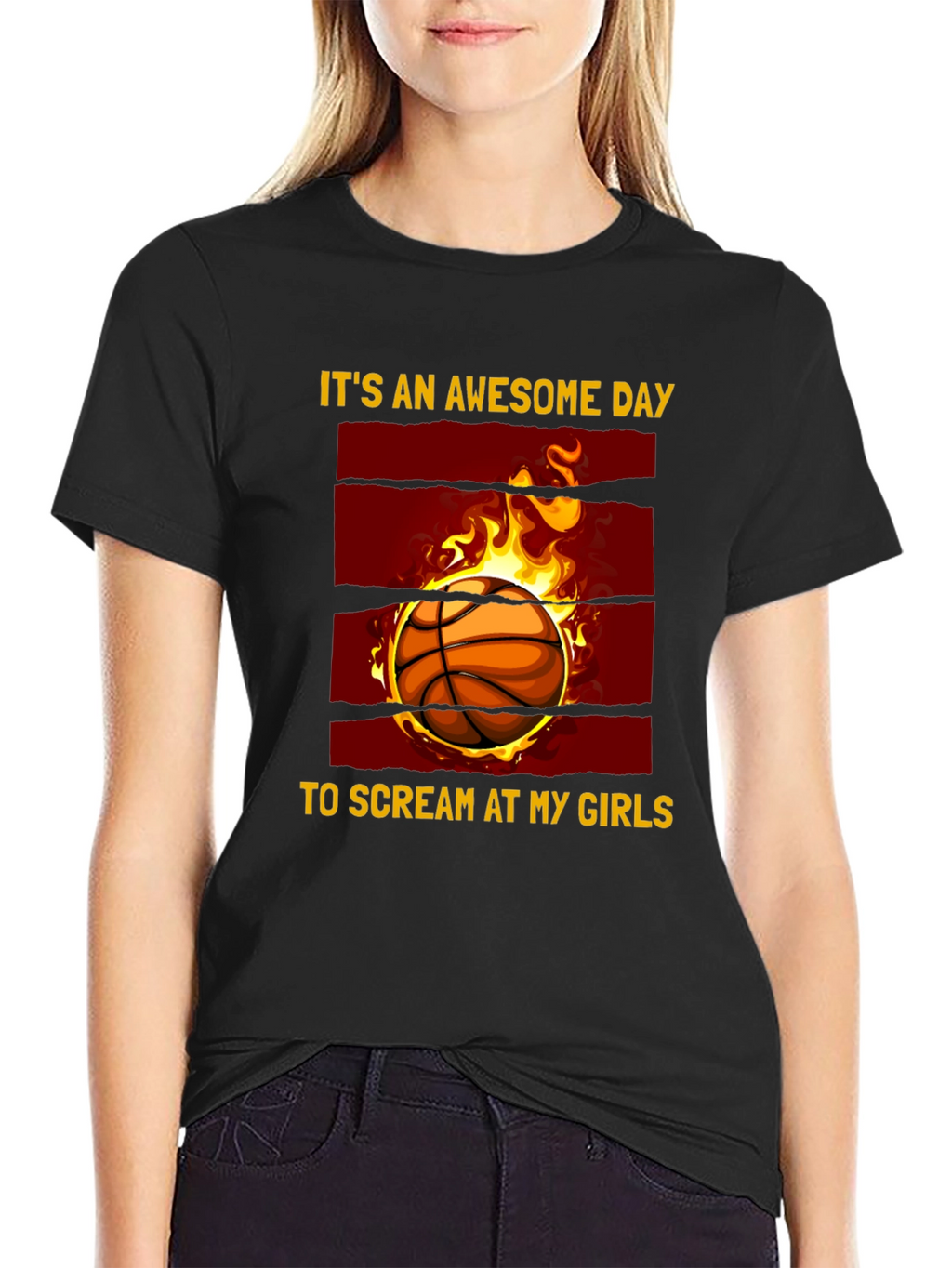 Awesome Day Basketball T-Shirt