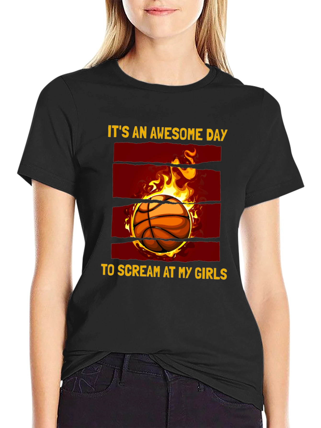 Awesome Day Basketball T-Shirt