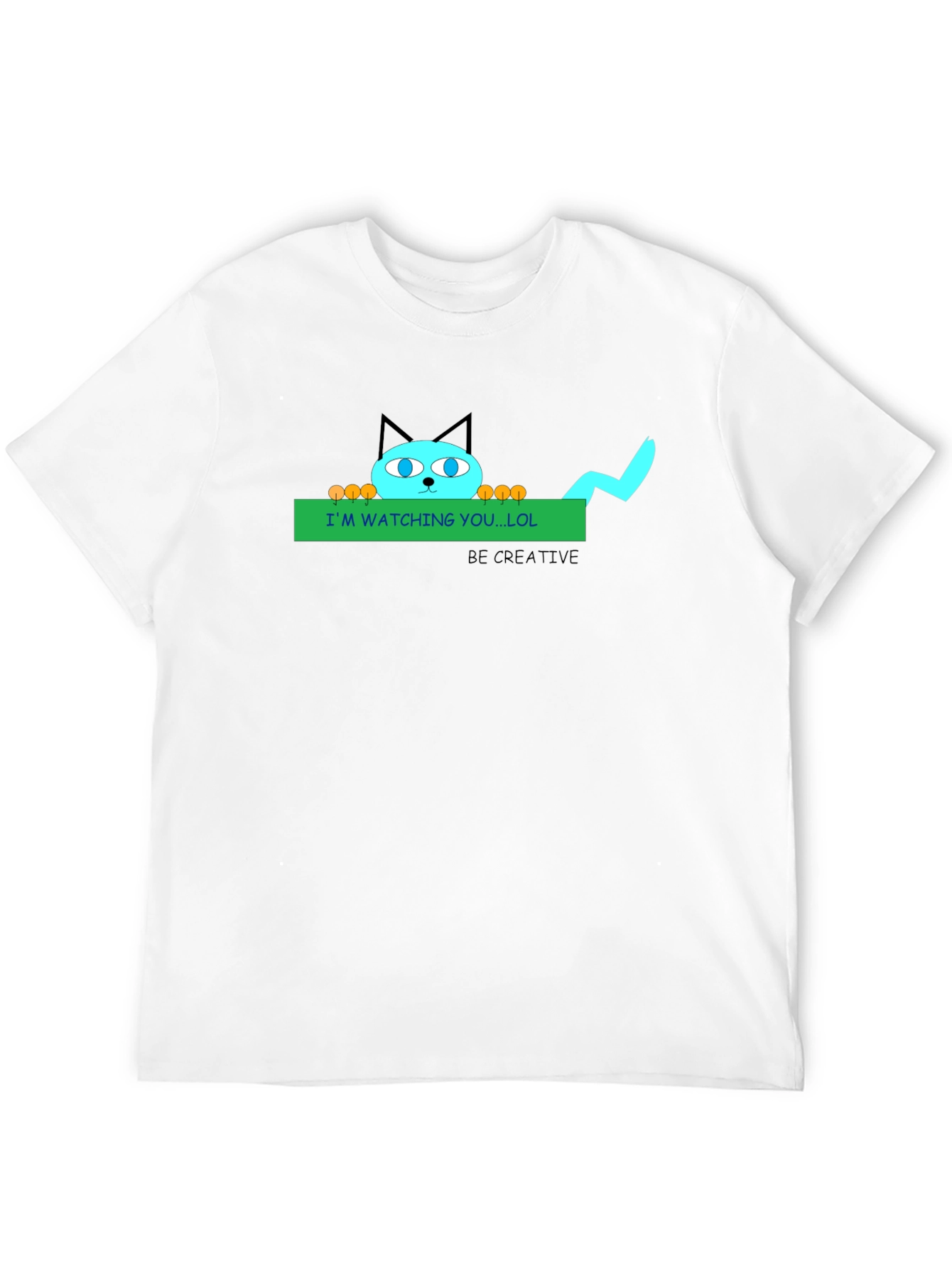 Im Watching You LOL Cat Graphic Tee