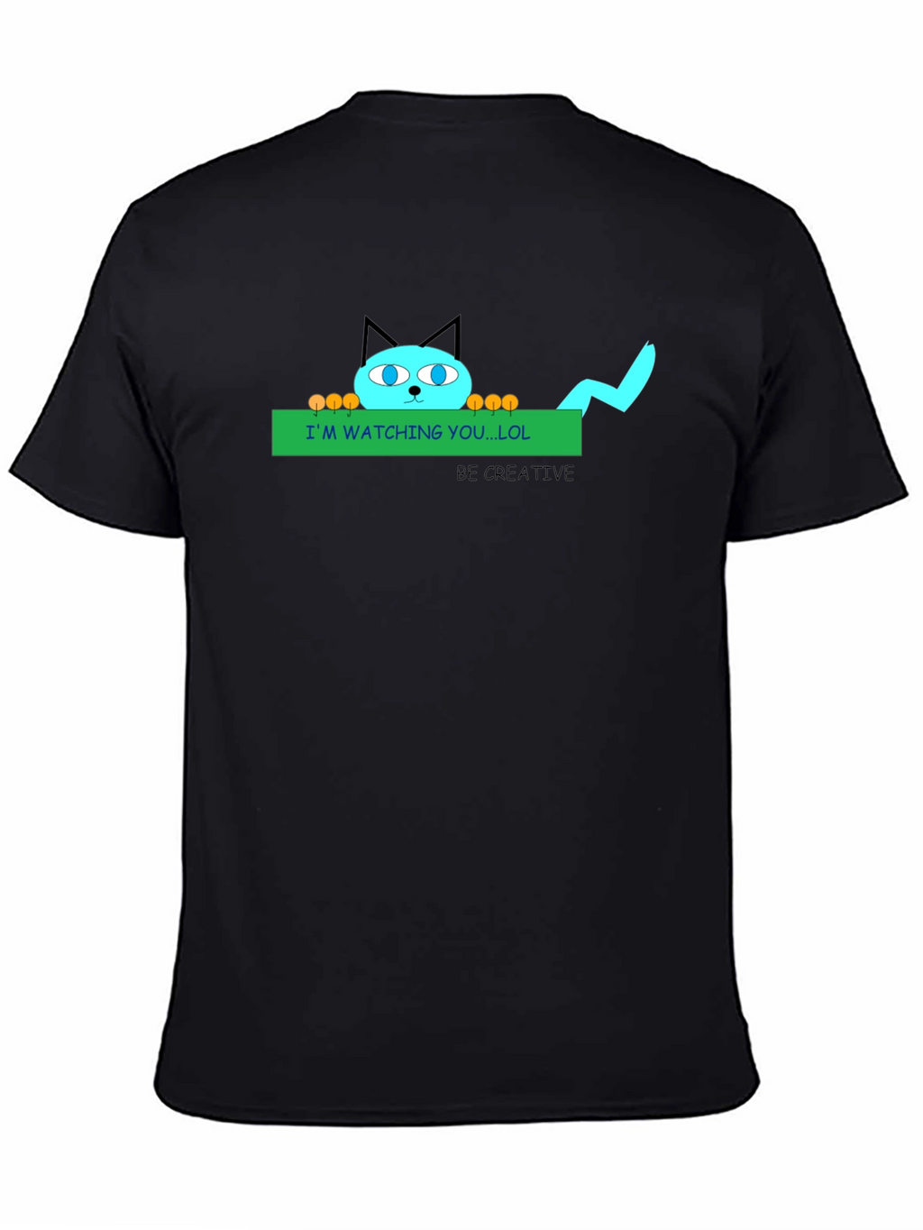 Im Watching You LOL Cat Graphic Tee