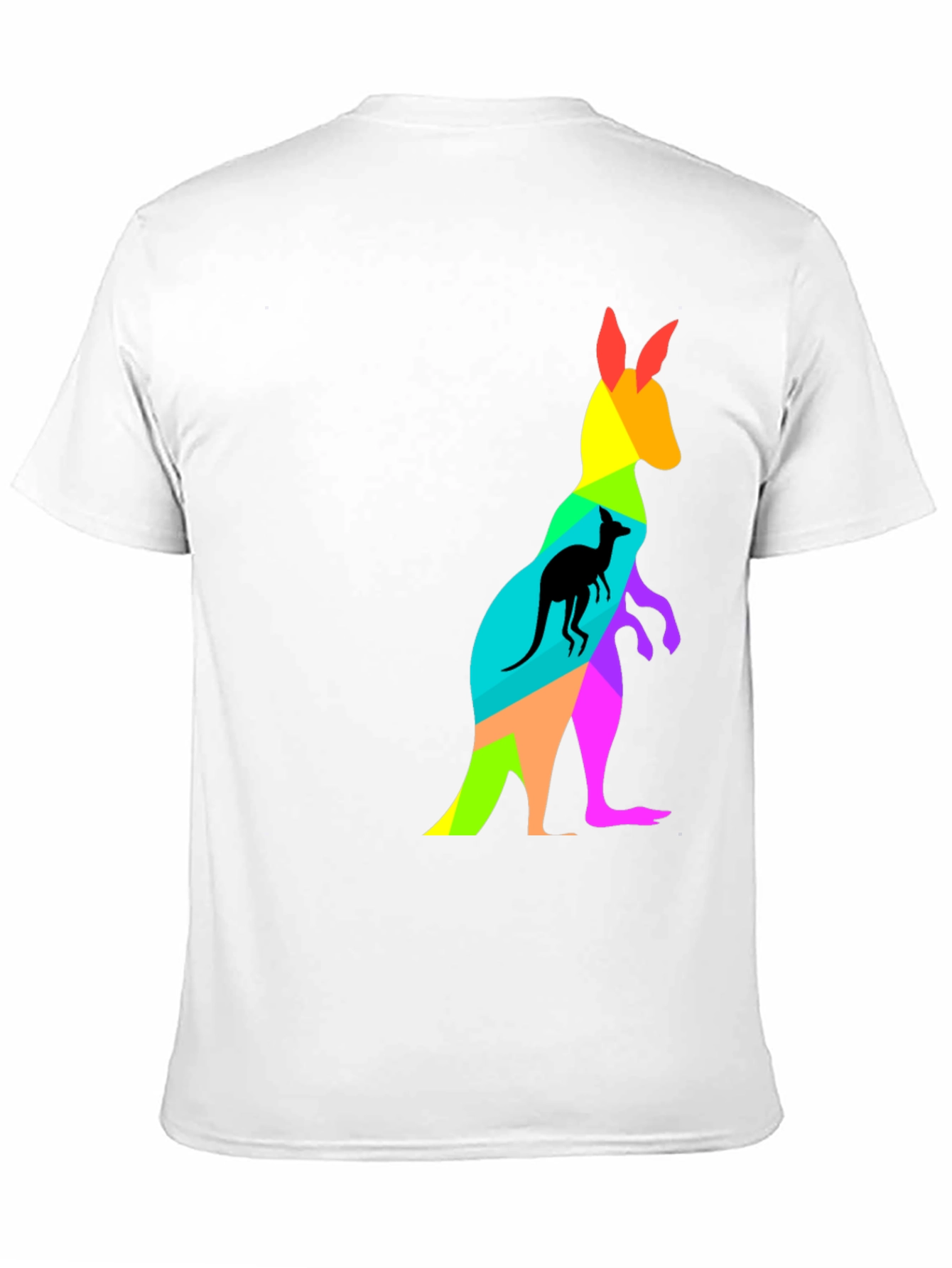 Rainbow Kangaroo Graphic Tee