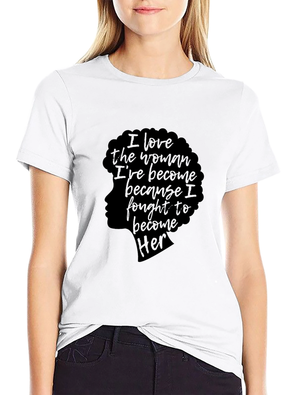 Empowered Woman Black T-Shirt