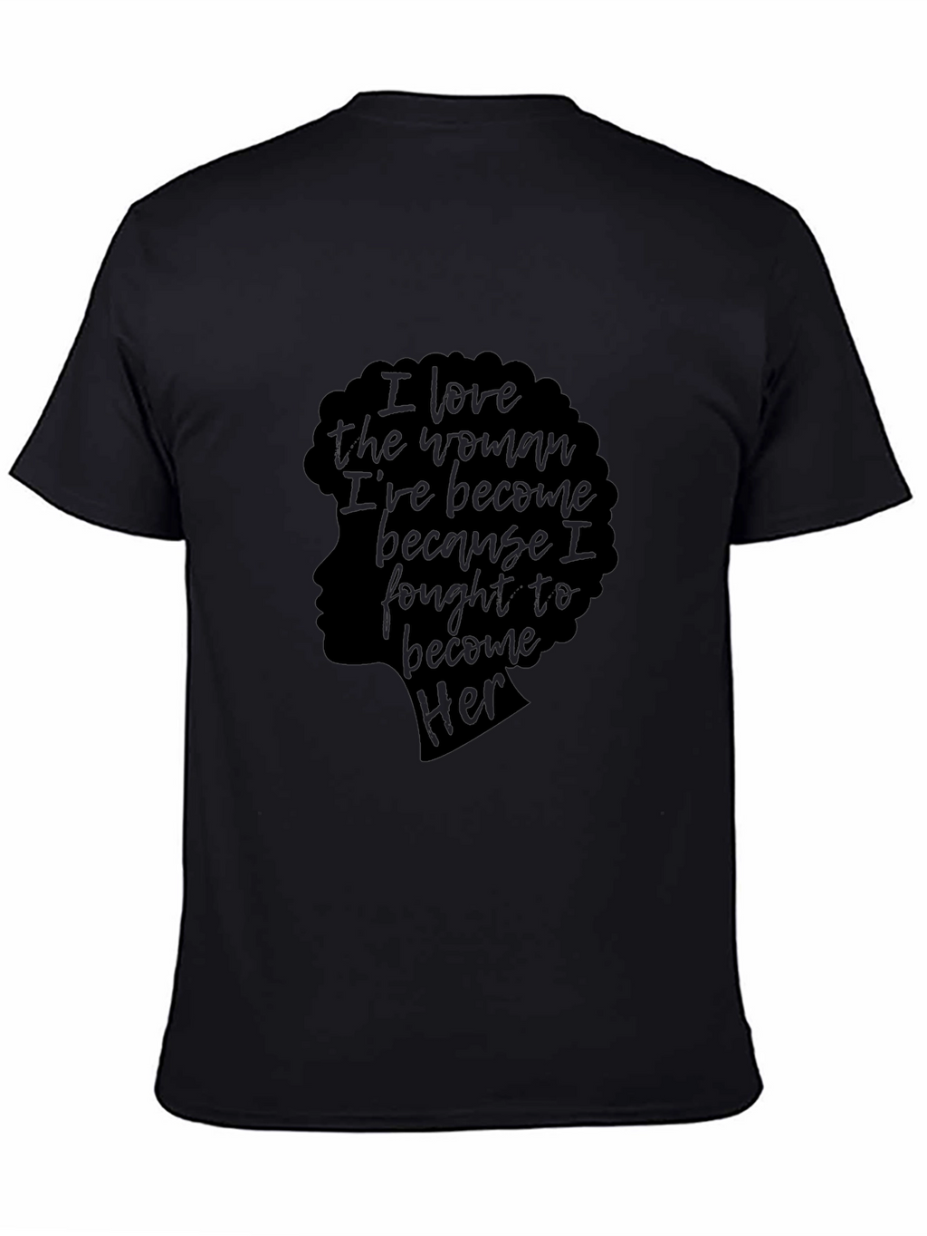 Empowered Woman Black T-Shirt