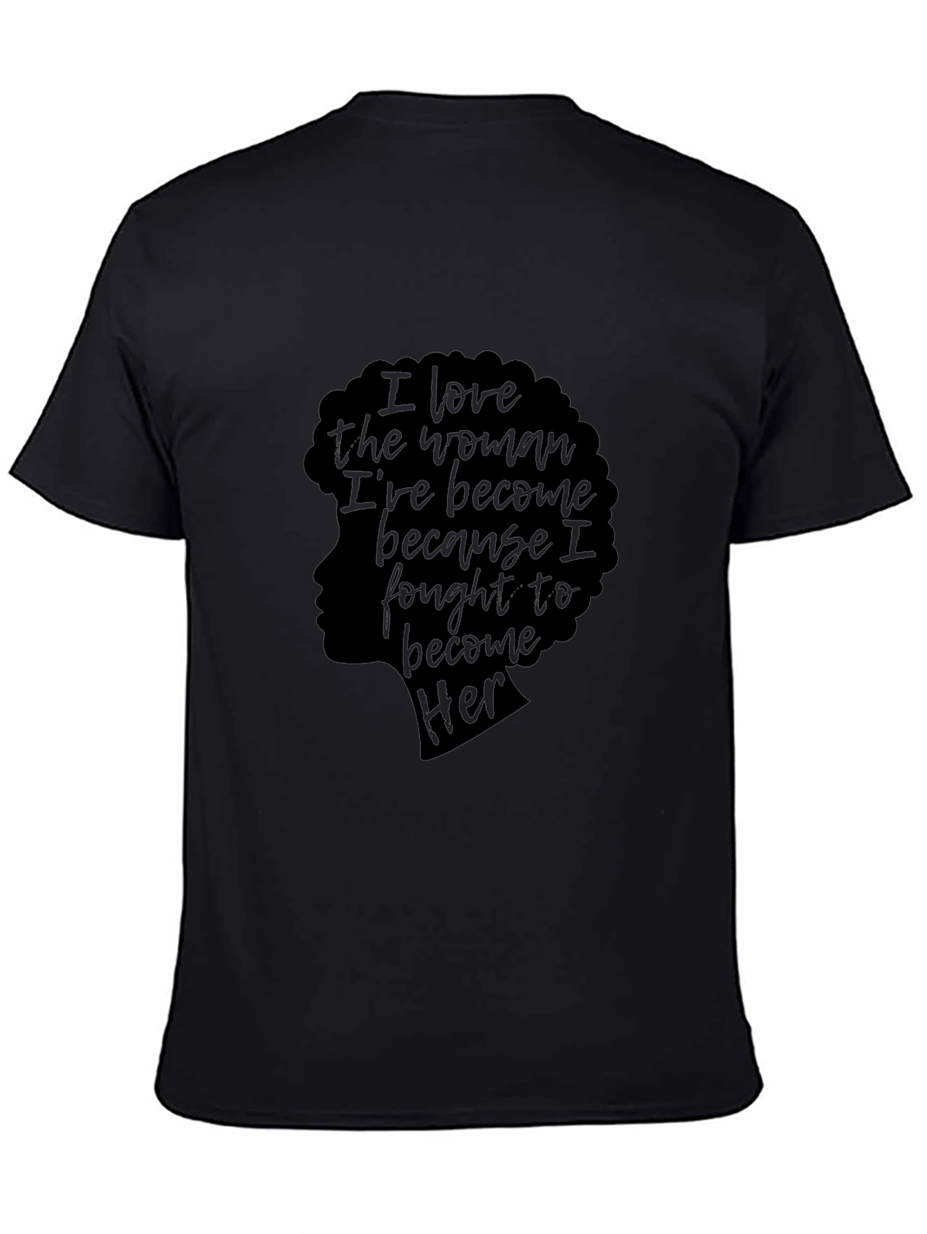 Empowered Woman Black T-Shirt