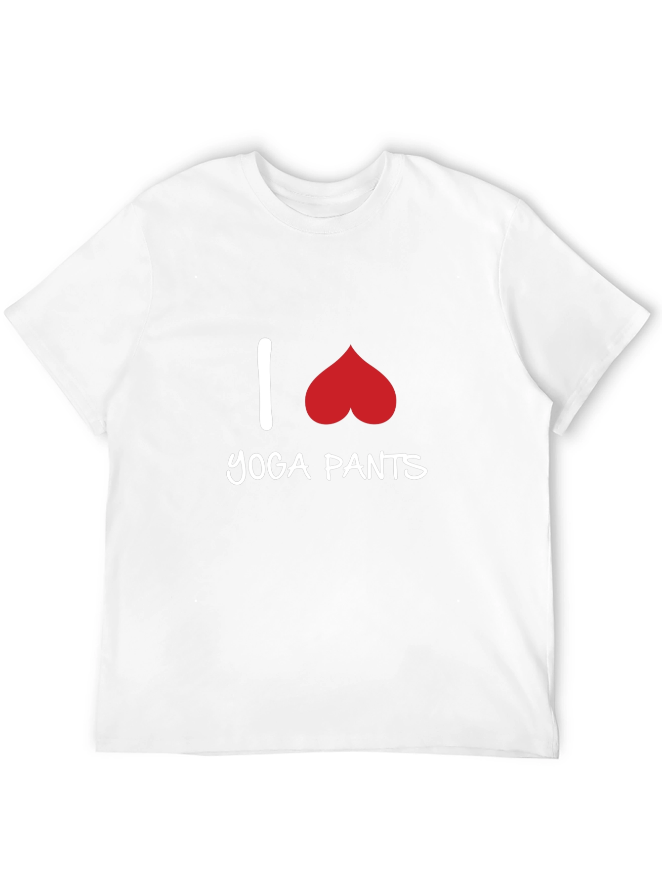 I Love Yoga Pants T-Shirt - Fun Graphic Tee