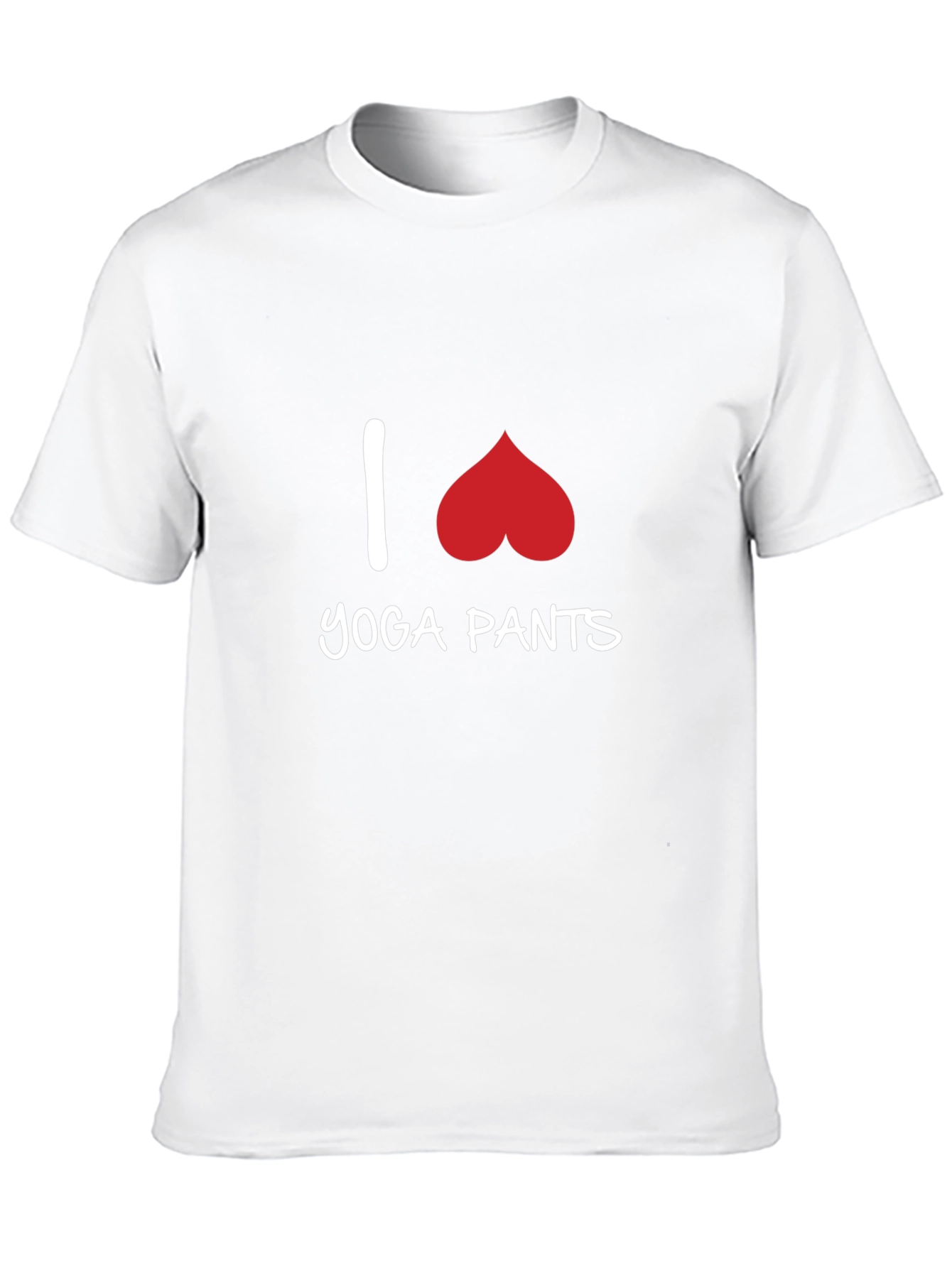 I Love Yoga Pants T-Shirt - Fun Graphic Tee