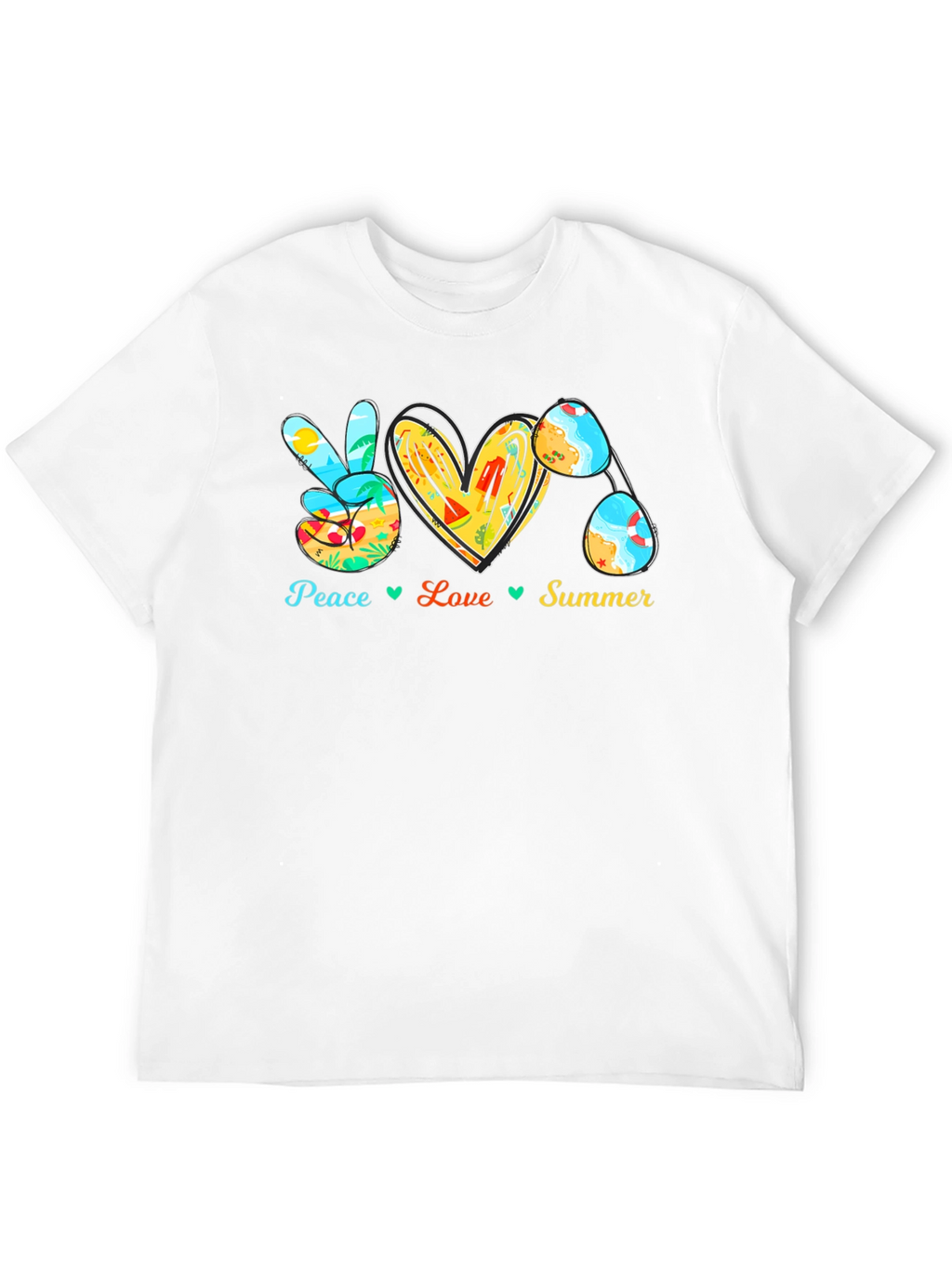 Peace Love Summer Graphic Tee