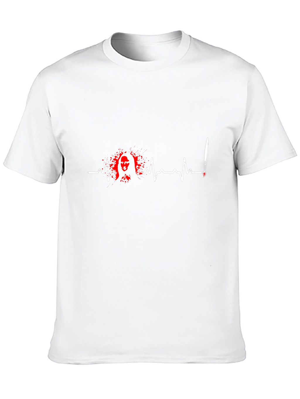 Mona Lisa Heartbeat T-Shirt - Artsy Graphic Tee