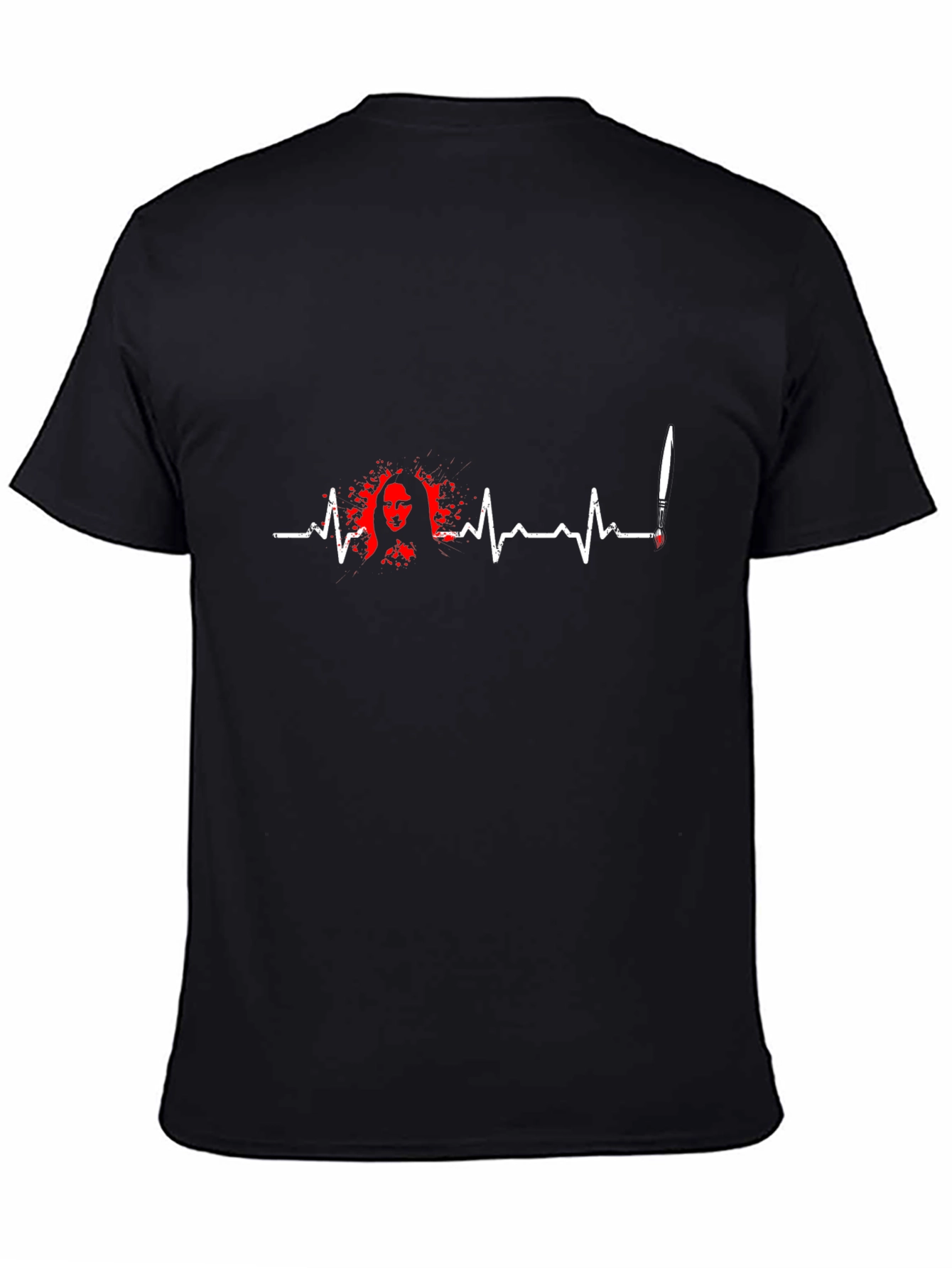 Mona Lisa Heartbeat T-Shirt - Artsy Graphic Tee