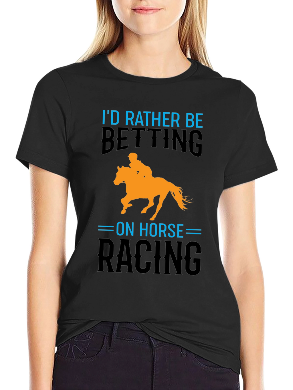 Horse Racing T-Shirt: Id Rather Be Betting