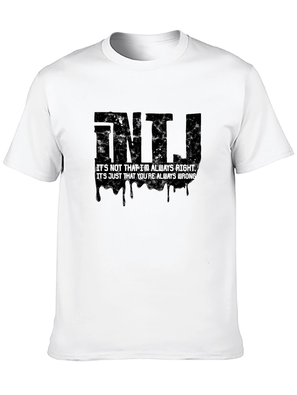 INTJ Always Right T-Shirt - Black
