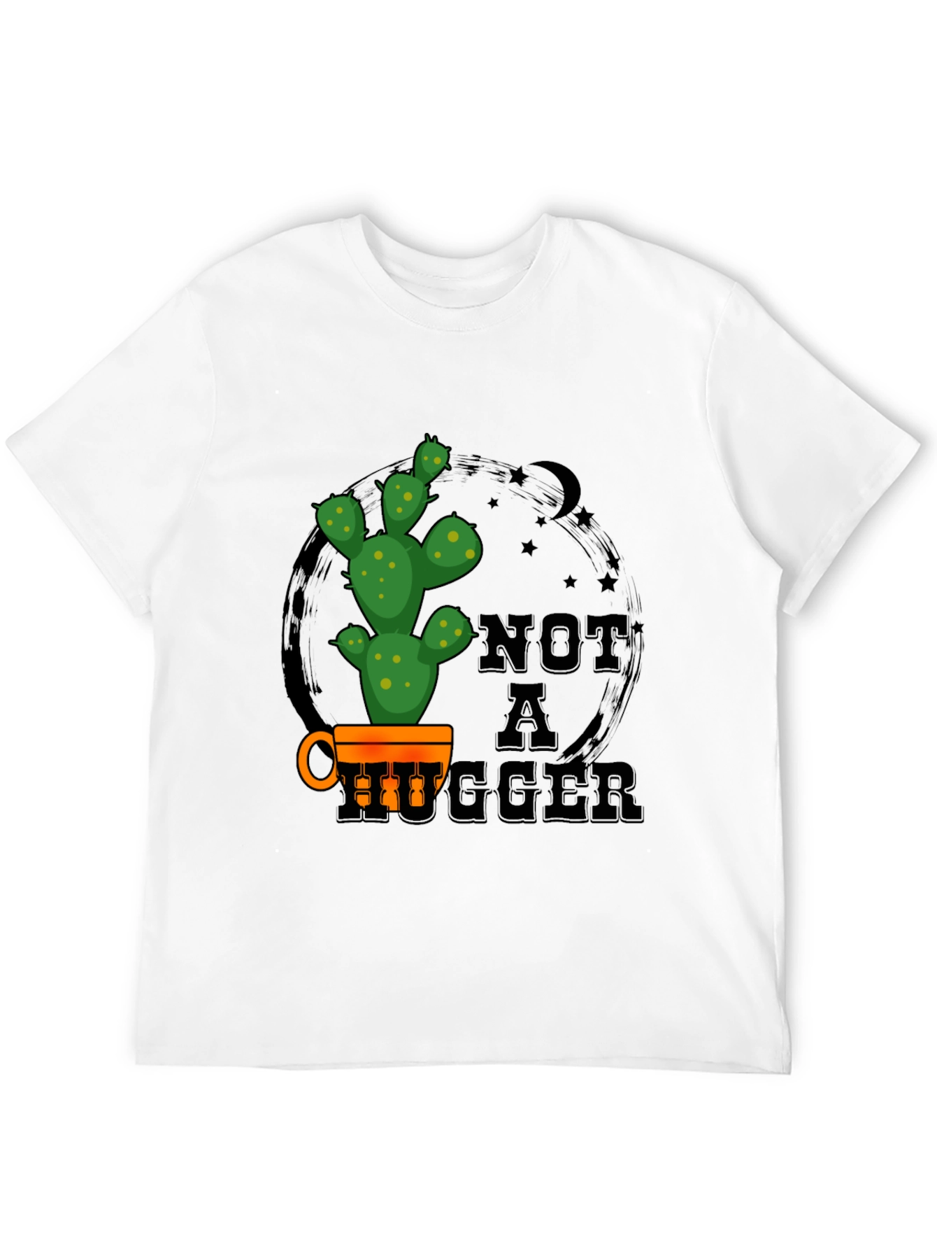 Not a Hugger Cactus Graphic Tee