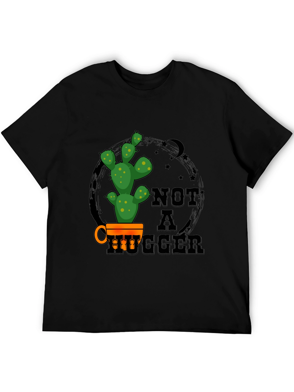 Not a Hugger Cactus Graphic Tee