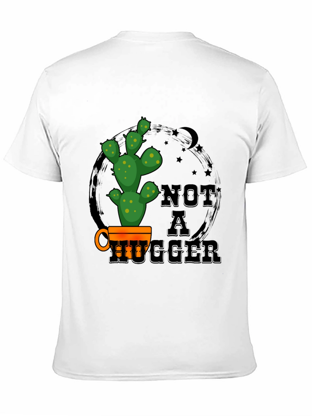 Not a Hugger Cactus Graphic Tee