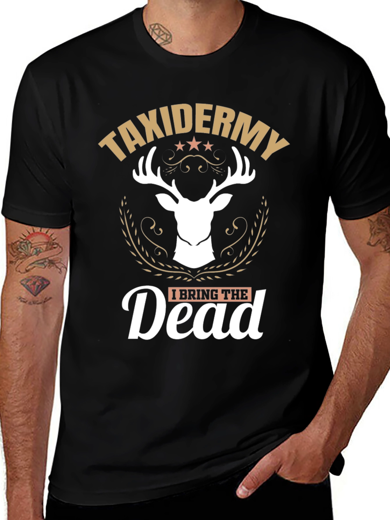 Taxidermy I Bring The Dead Graphic T-Shirt