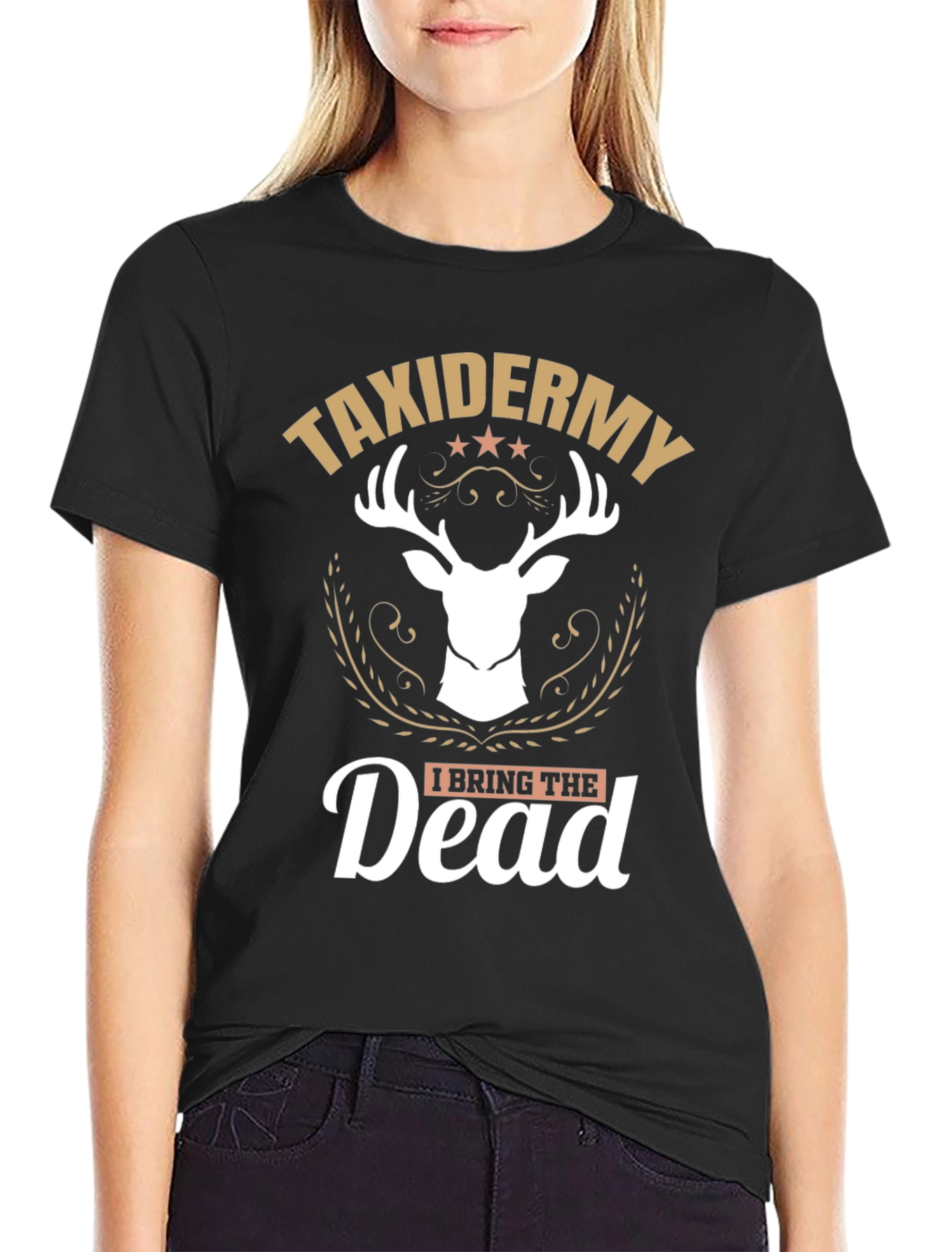 Taxidermy I Bring The Dead Graphic T-Shirt