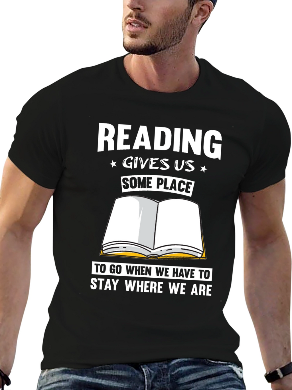 Reading Gives Us Some Place T-Shirt