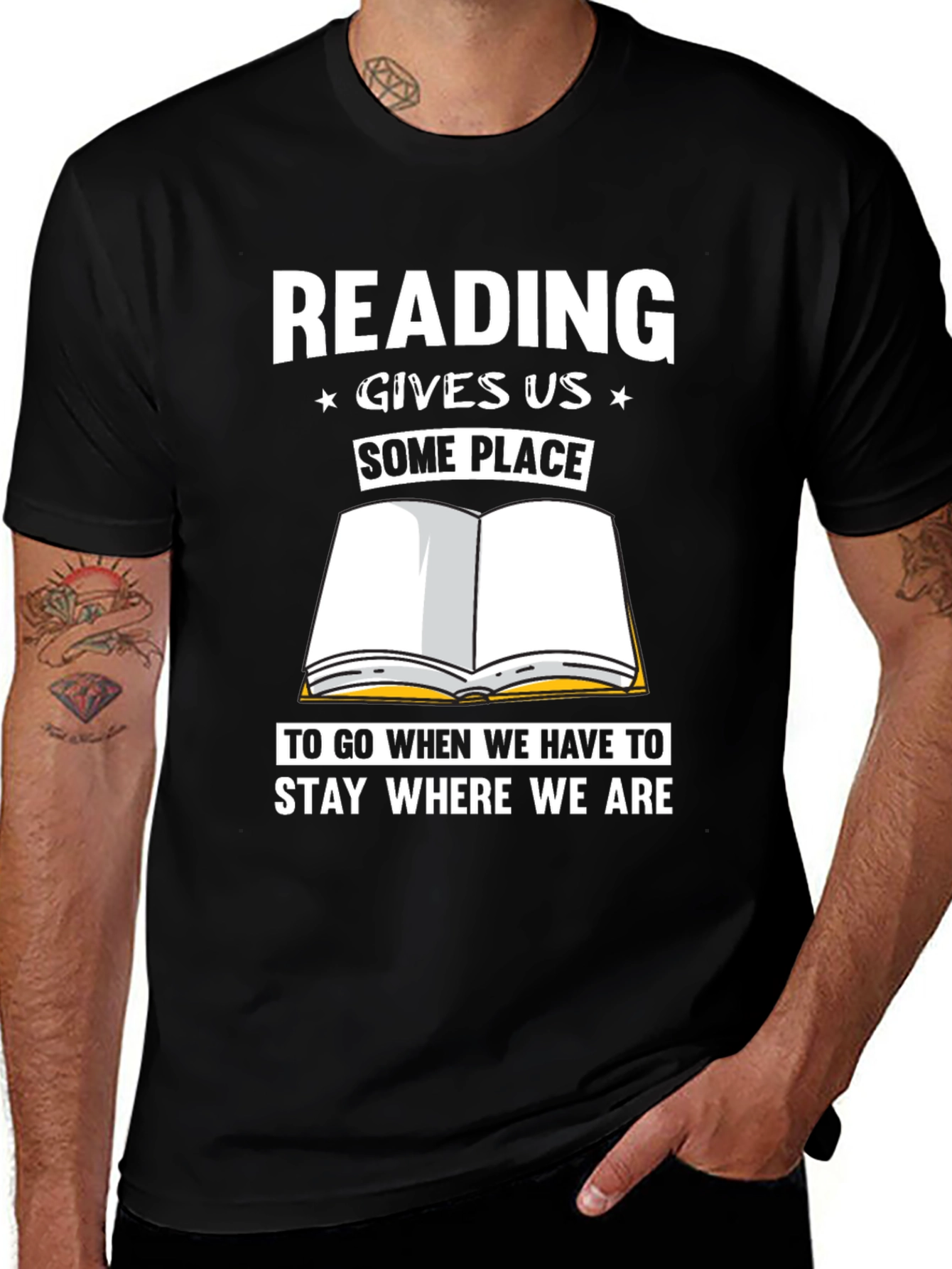 Reading Gives Us Some Place T-Shirt
