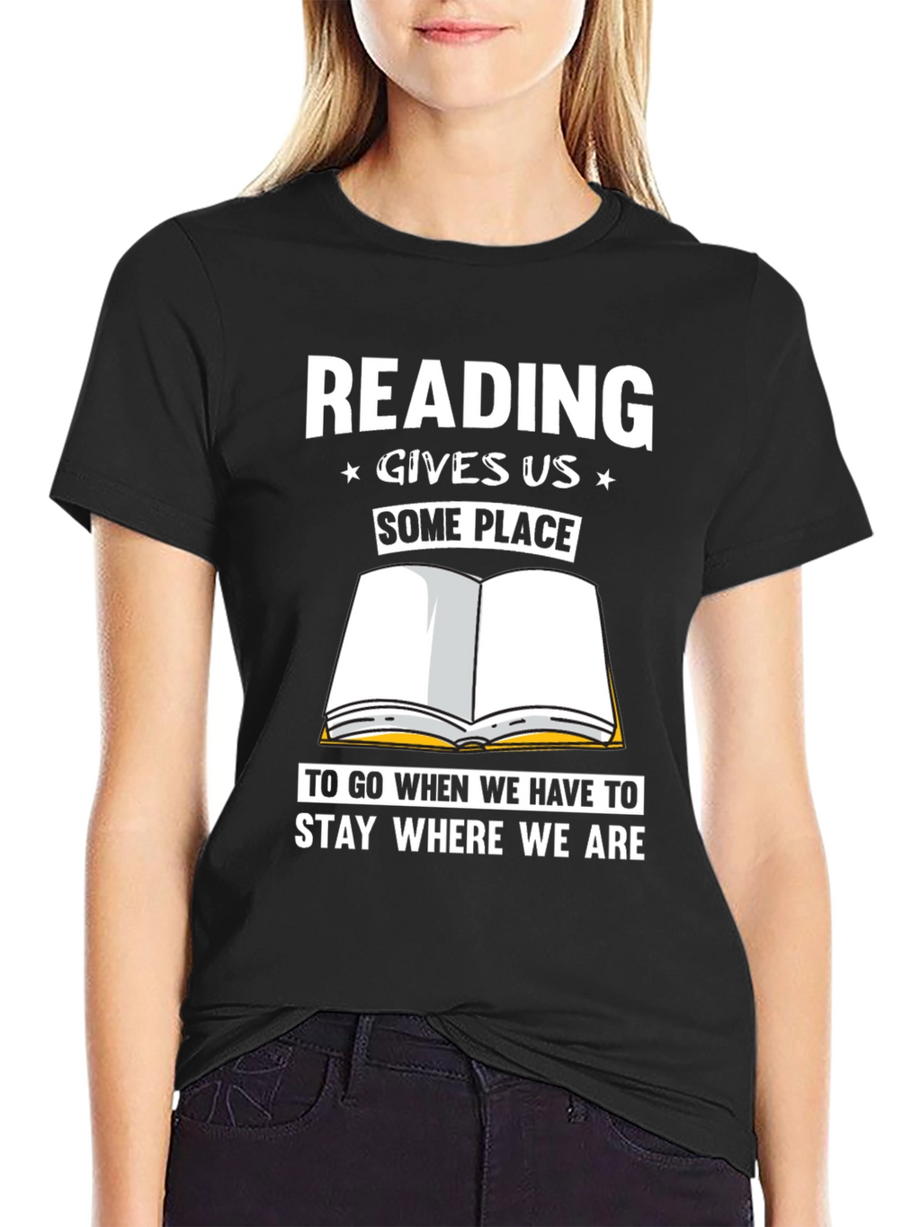 Reading Gives Us Some Place T-Shirt