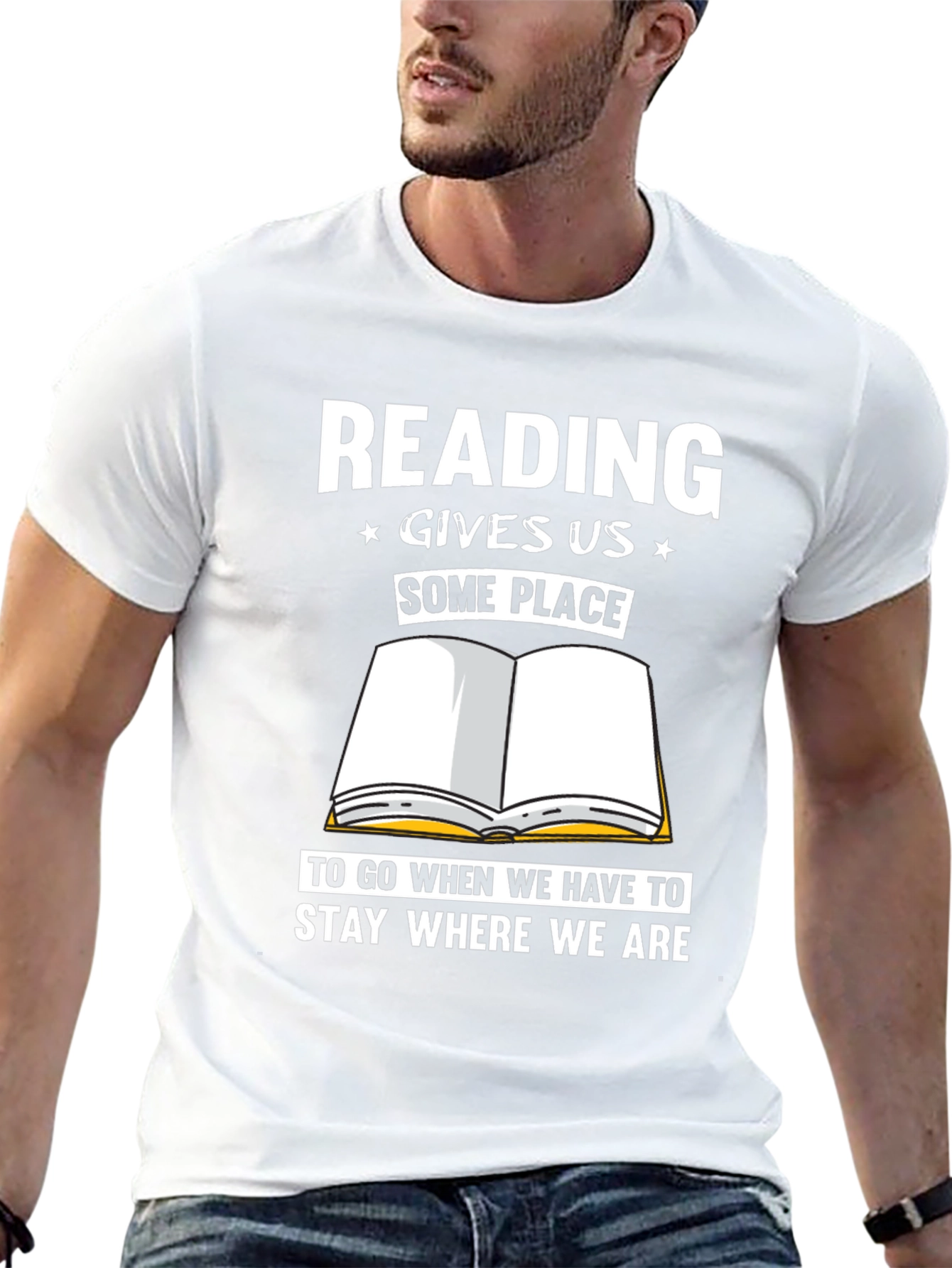 Reading Gives Us Some Place T-Shirt