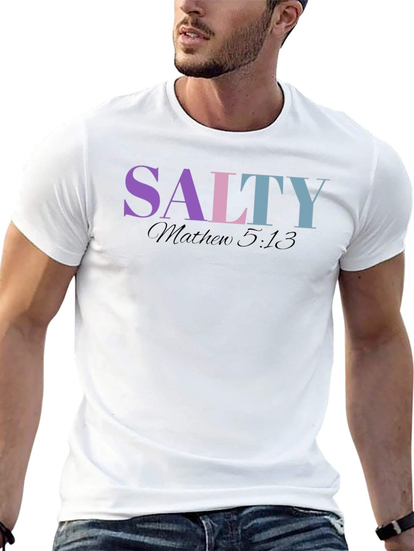 Salty Matthew 5:13 Graphic T-Shirt