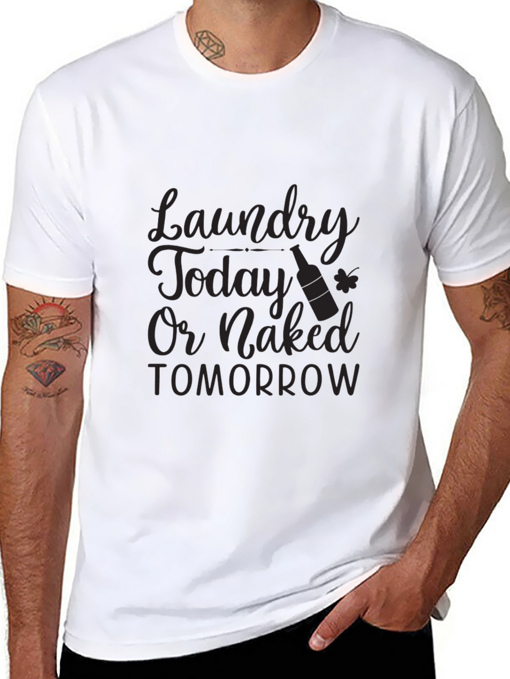 Laundry Day T-Shirt: Humorous Apparel