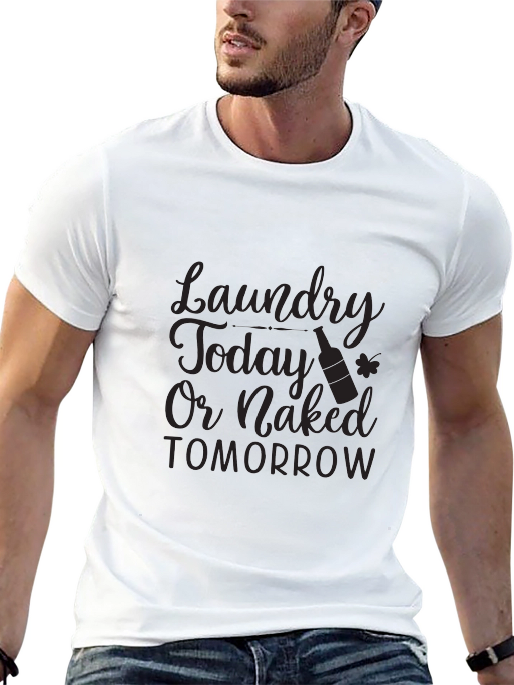 Laundry Day T-Shirt: Humorous Apparel