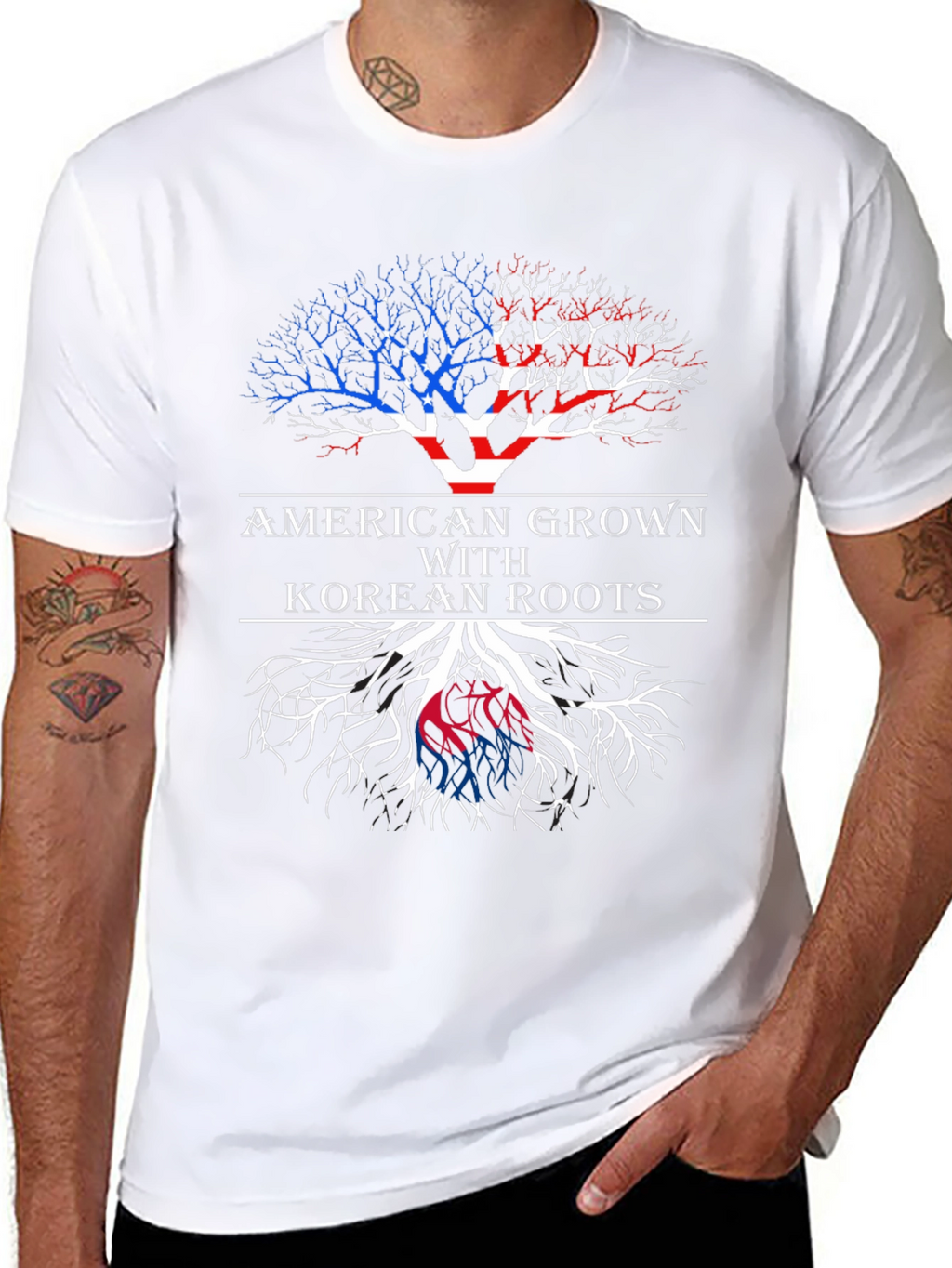 American Grown Korean Roots T-Shirt