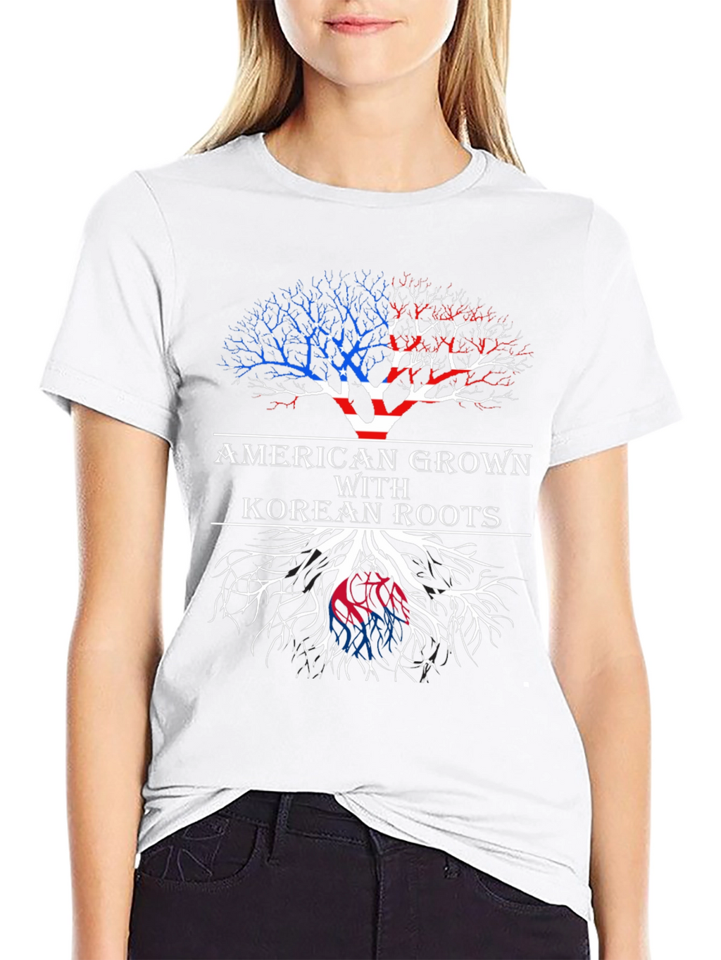 American Grown Korean Roots T-Shirt