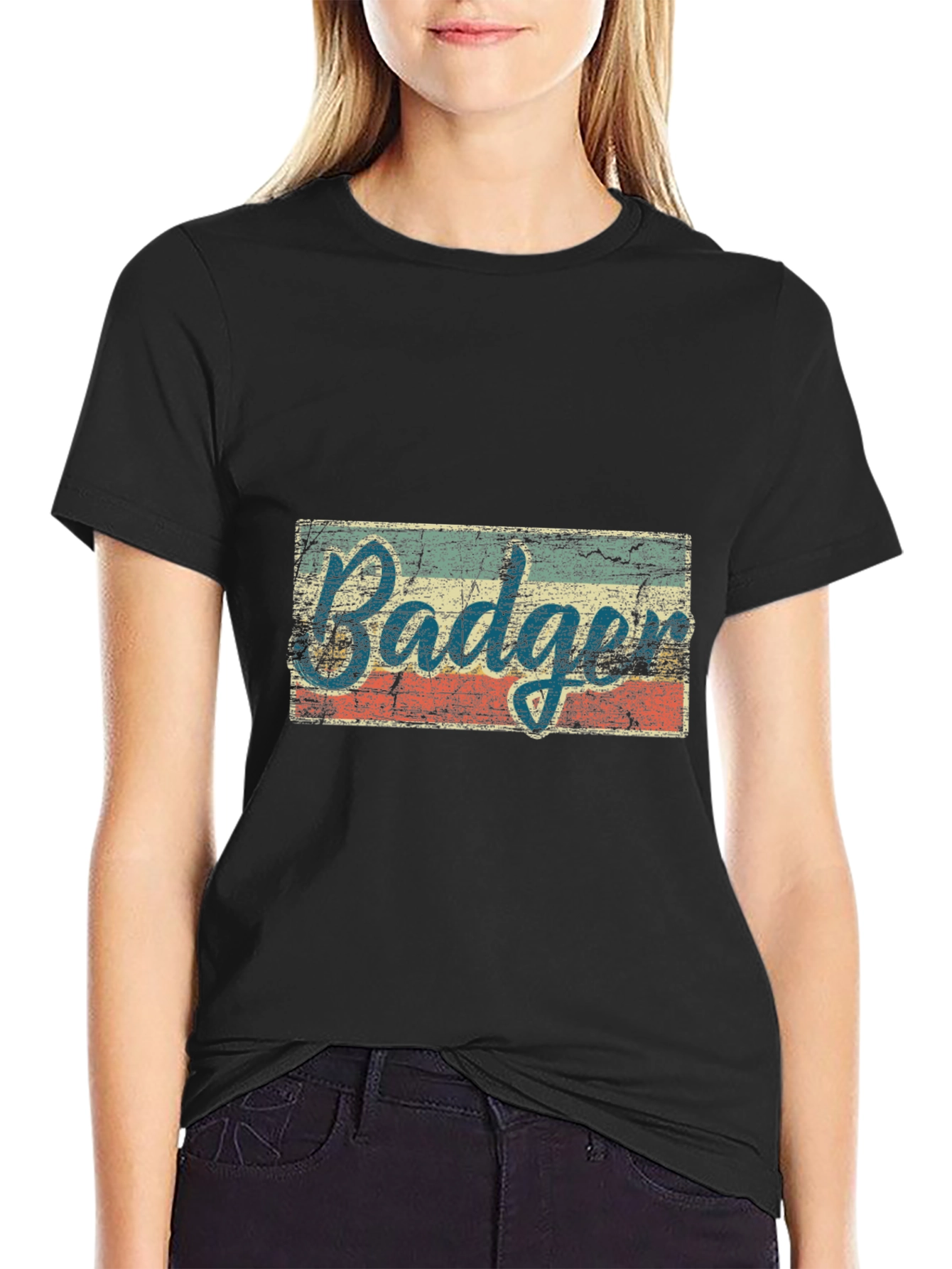 Vintage Badger Graphic T-Shirt