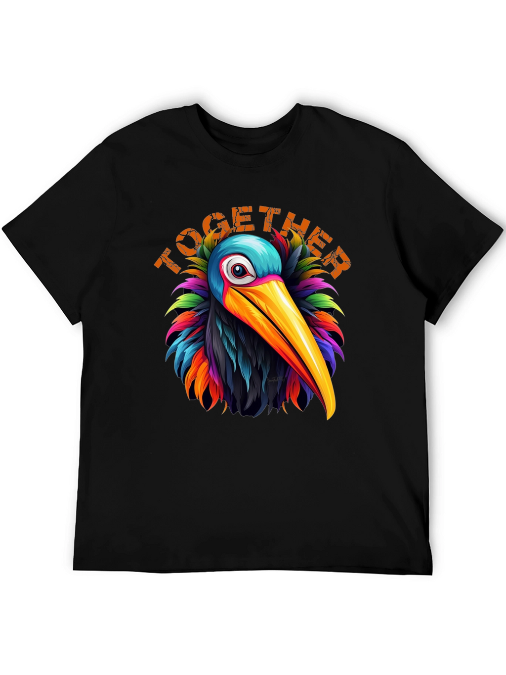 Colorful Bird Together T-Shirt