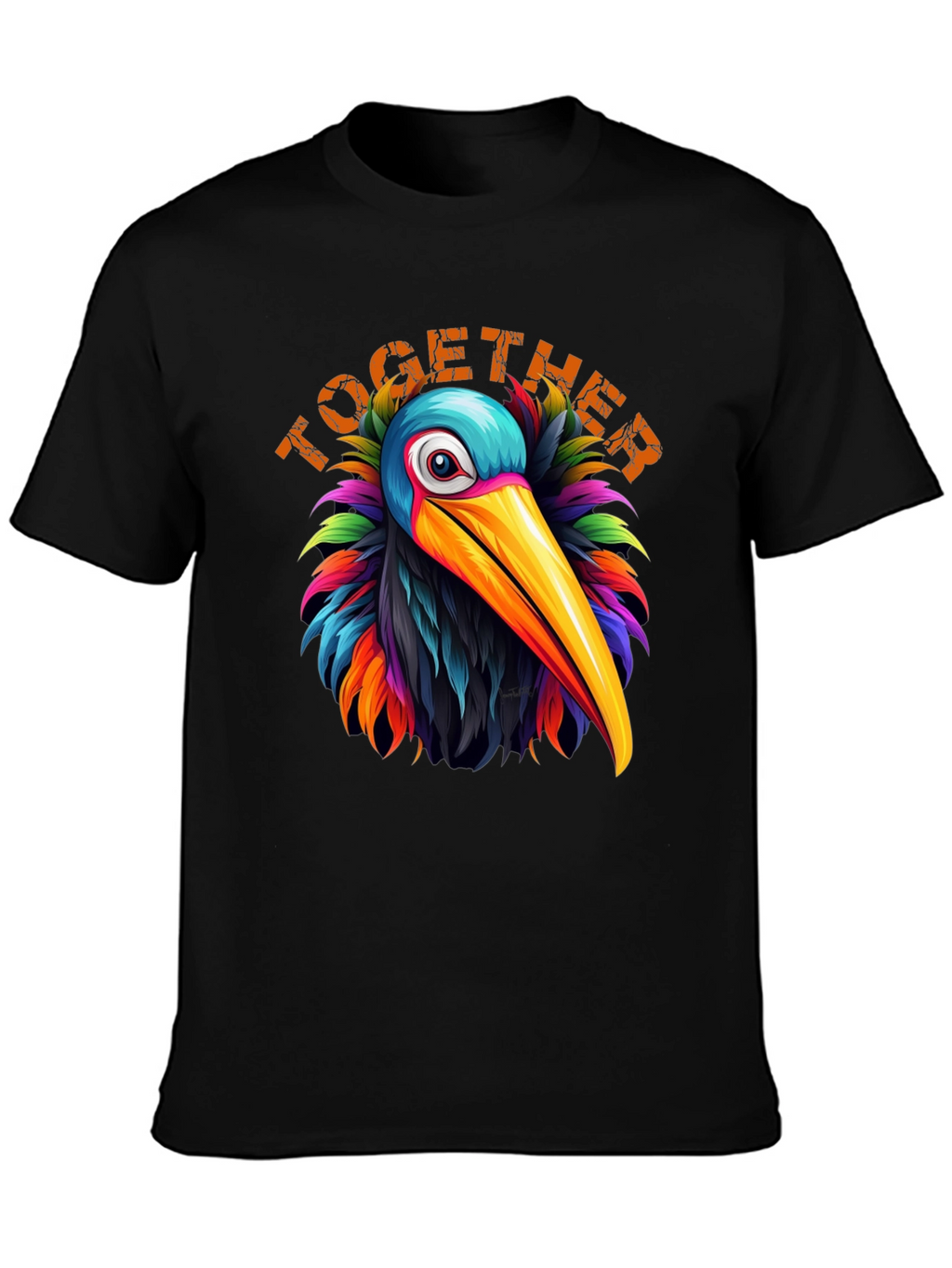 Colorful Bird Together T-Shirt
