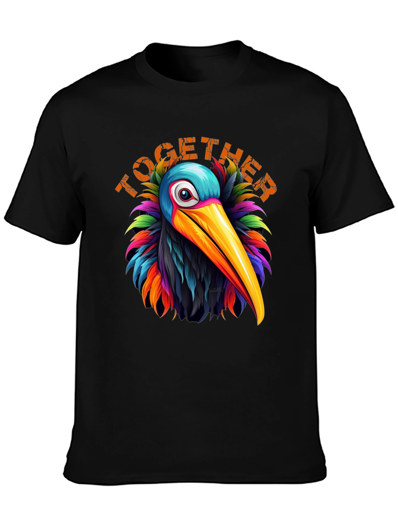 Colorful Bird Together T-Shirt