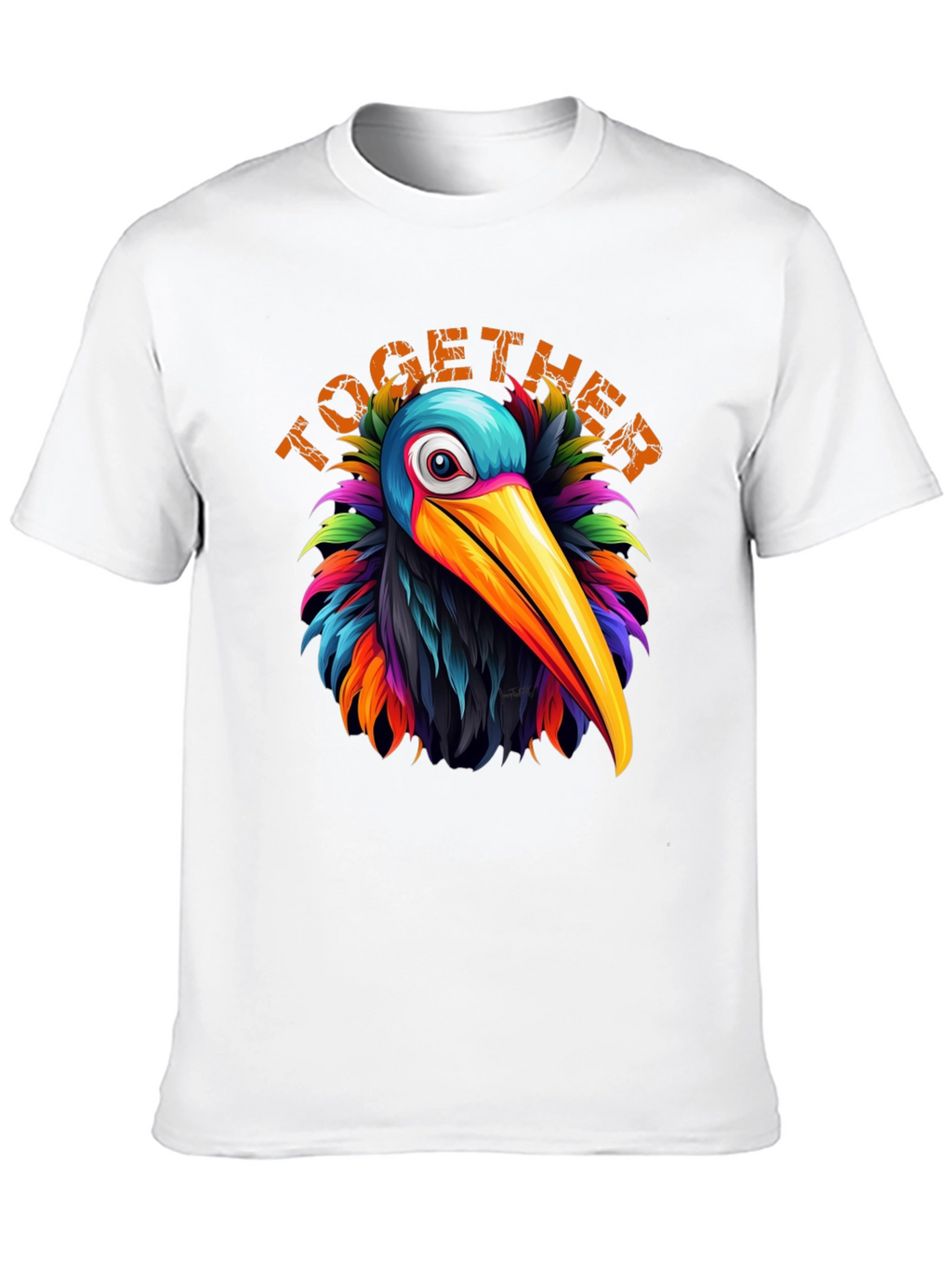 Colorful Bird Together T-Shirt