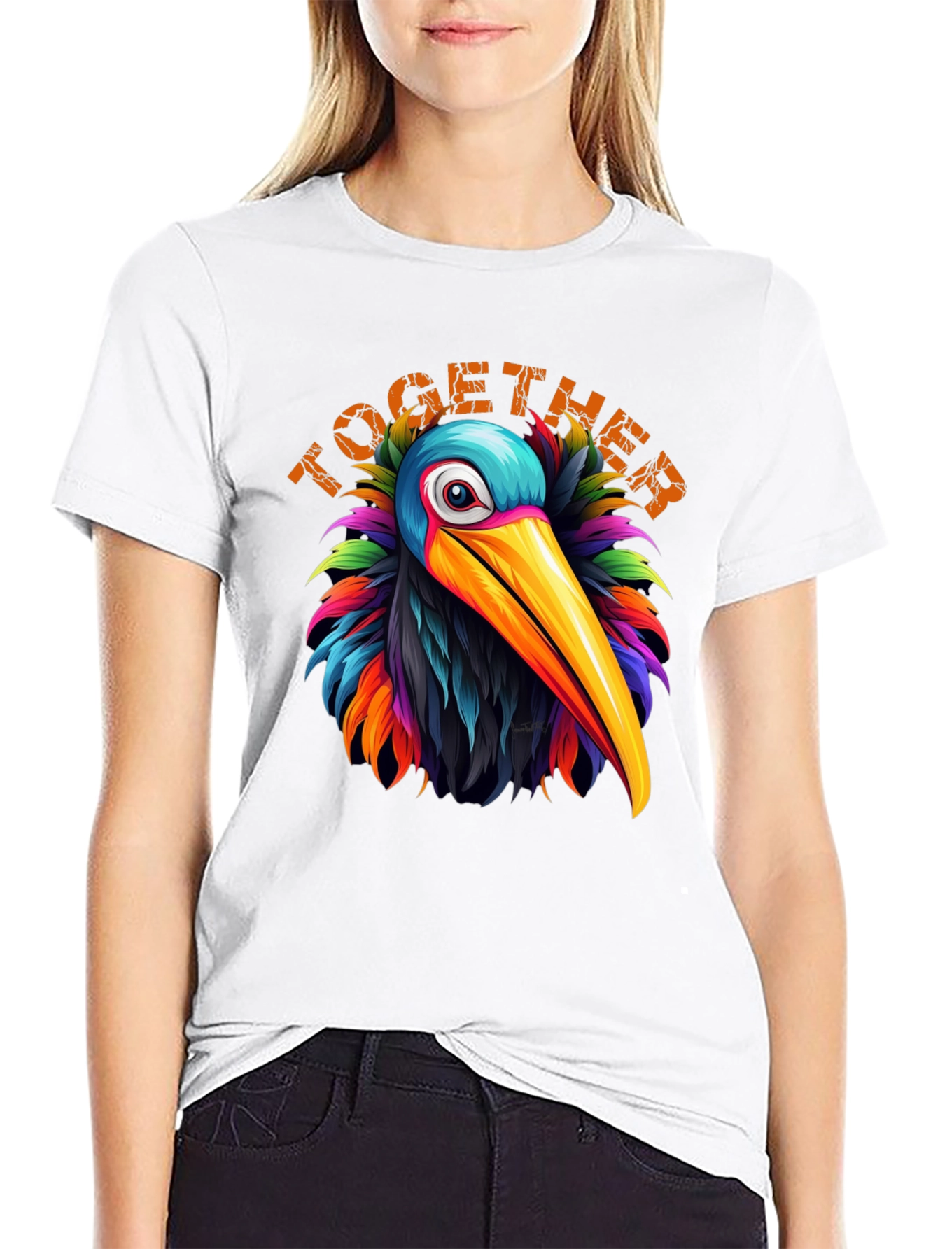 Colorful Bird Together T-Shirt