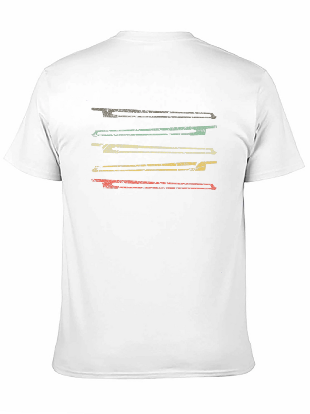 Retro Stripe Graphic Tee - Casual Comfort