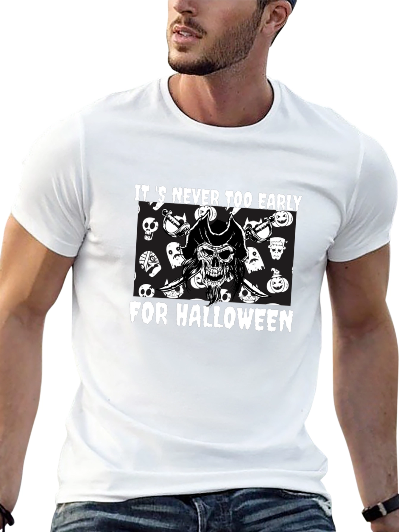 Its Never Too Early Halloween Graphic Tee