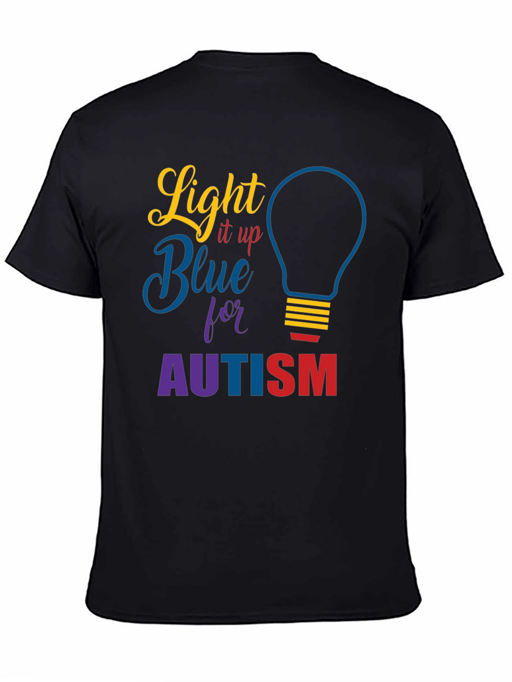 Light It Up Blue Autism Awareness T-Shirt