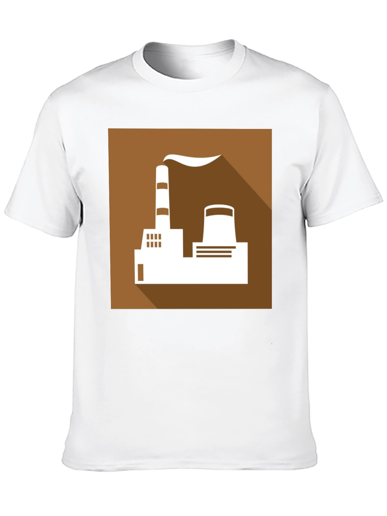 Factory Graphic T-Shirt - Black Cotton Tee