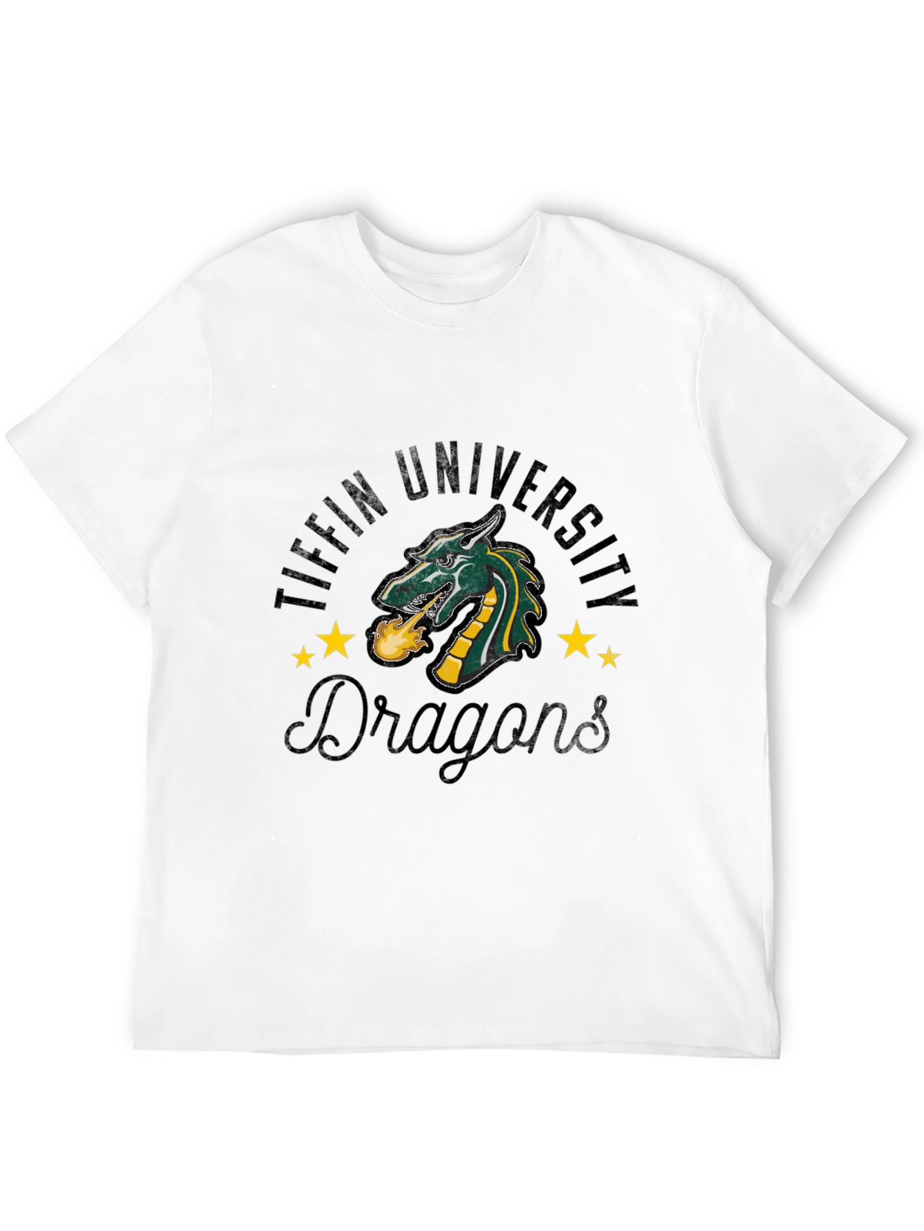 Tiffin University Dragons Black T-Shirt
