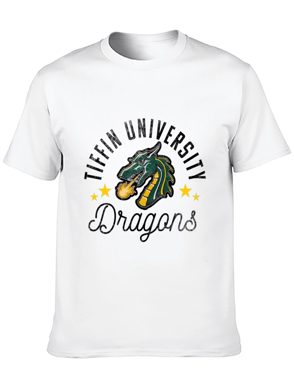 Tiffin University Dragons Black T-Shirt