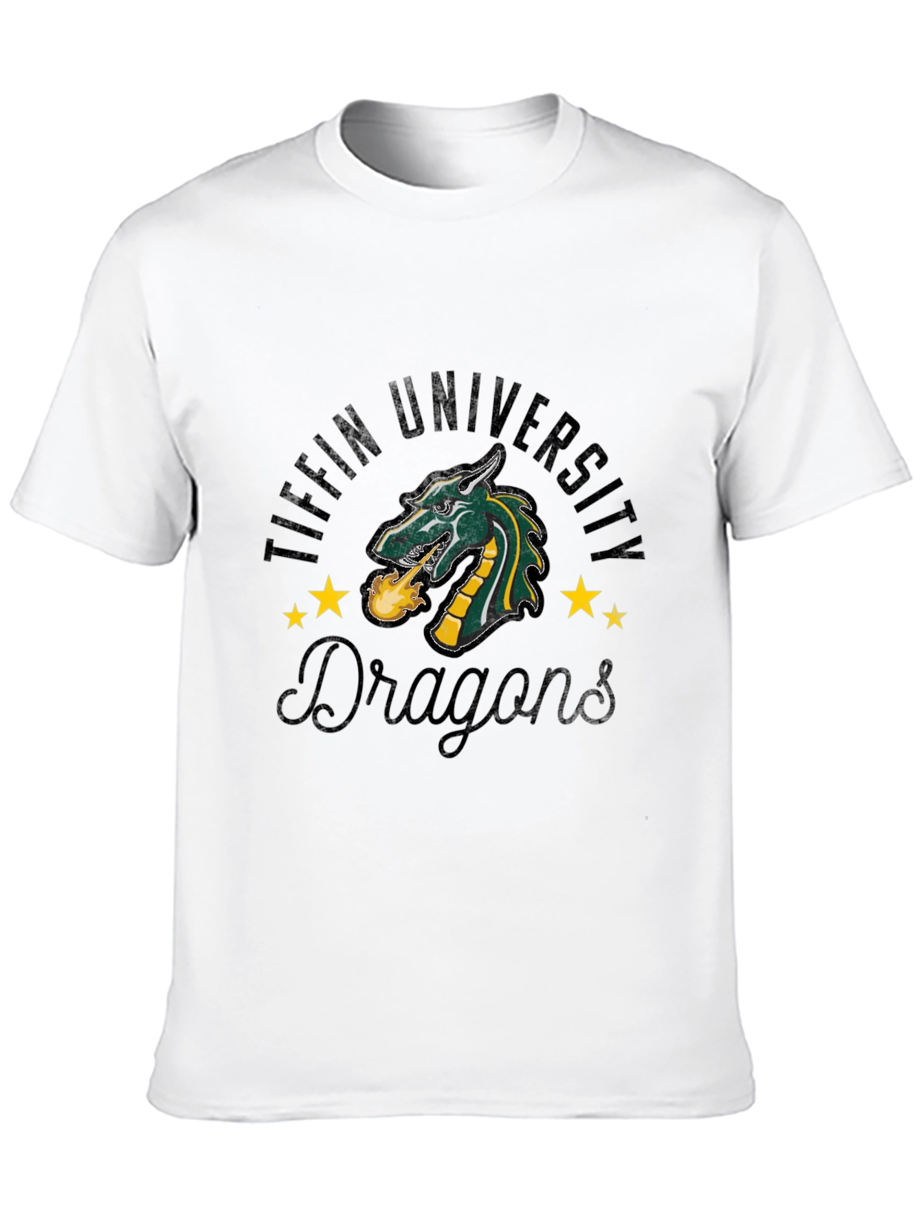 Tiffin University Dragons Black T-Shirt