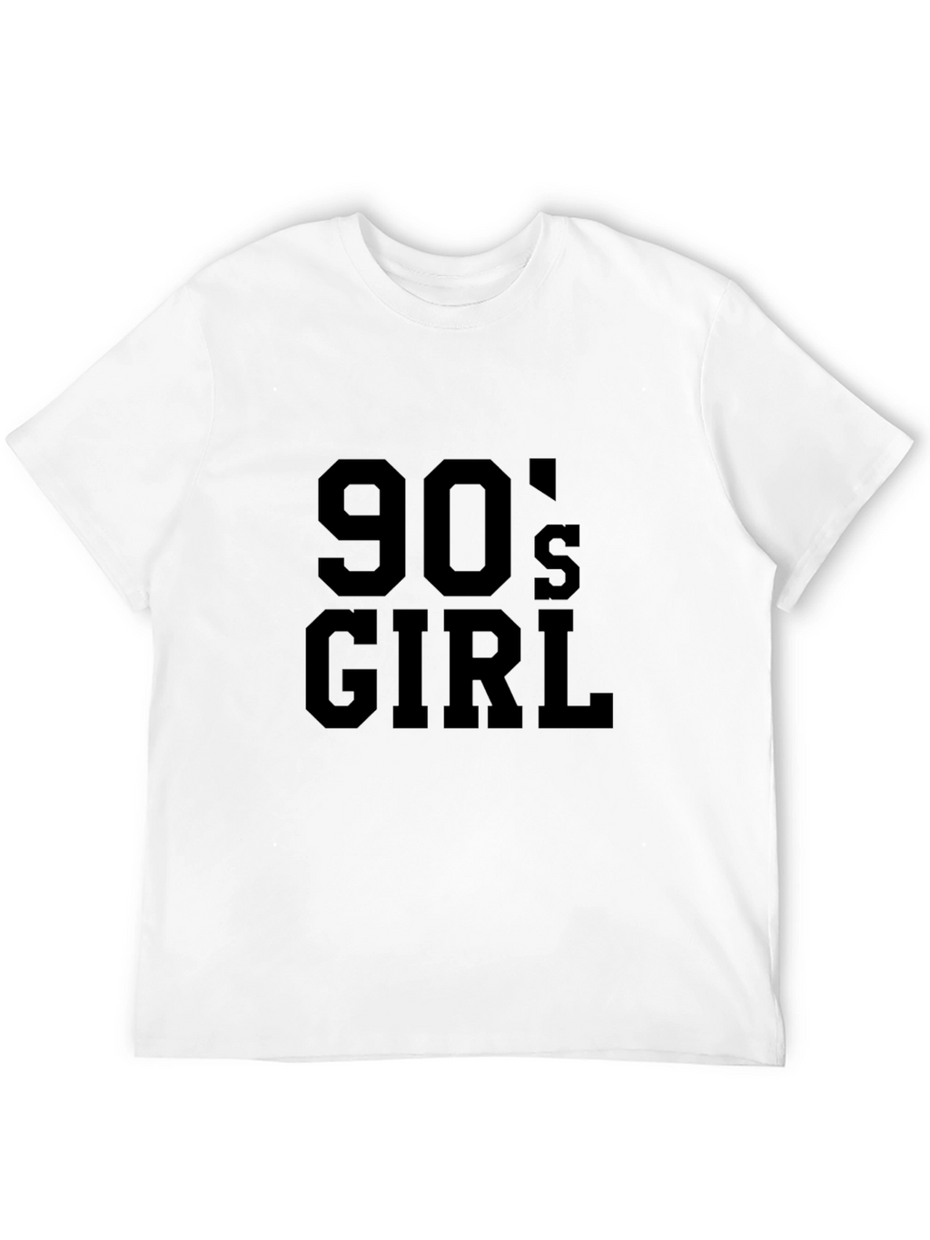 90s Girl Graphic Tee - Trendy Retro Style