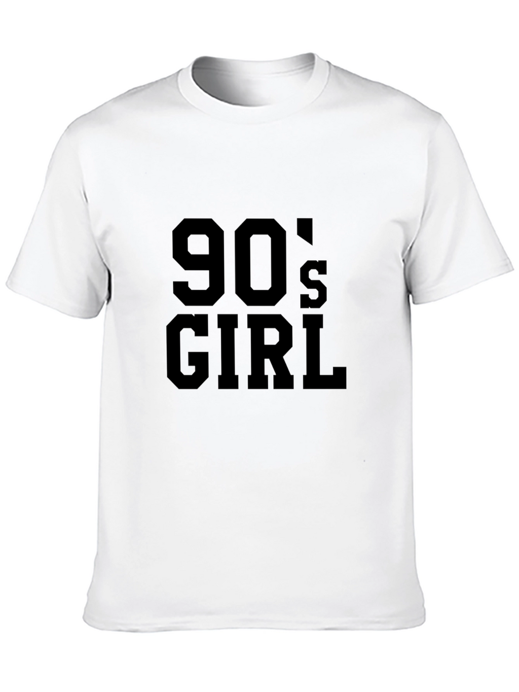 90s Girl Graphic Tee - Trendy Retro Style