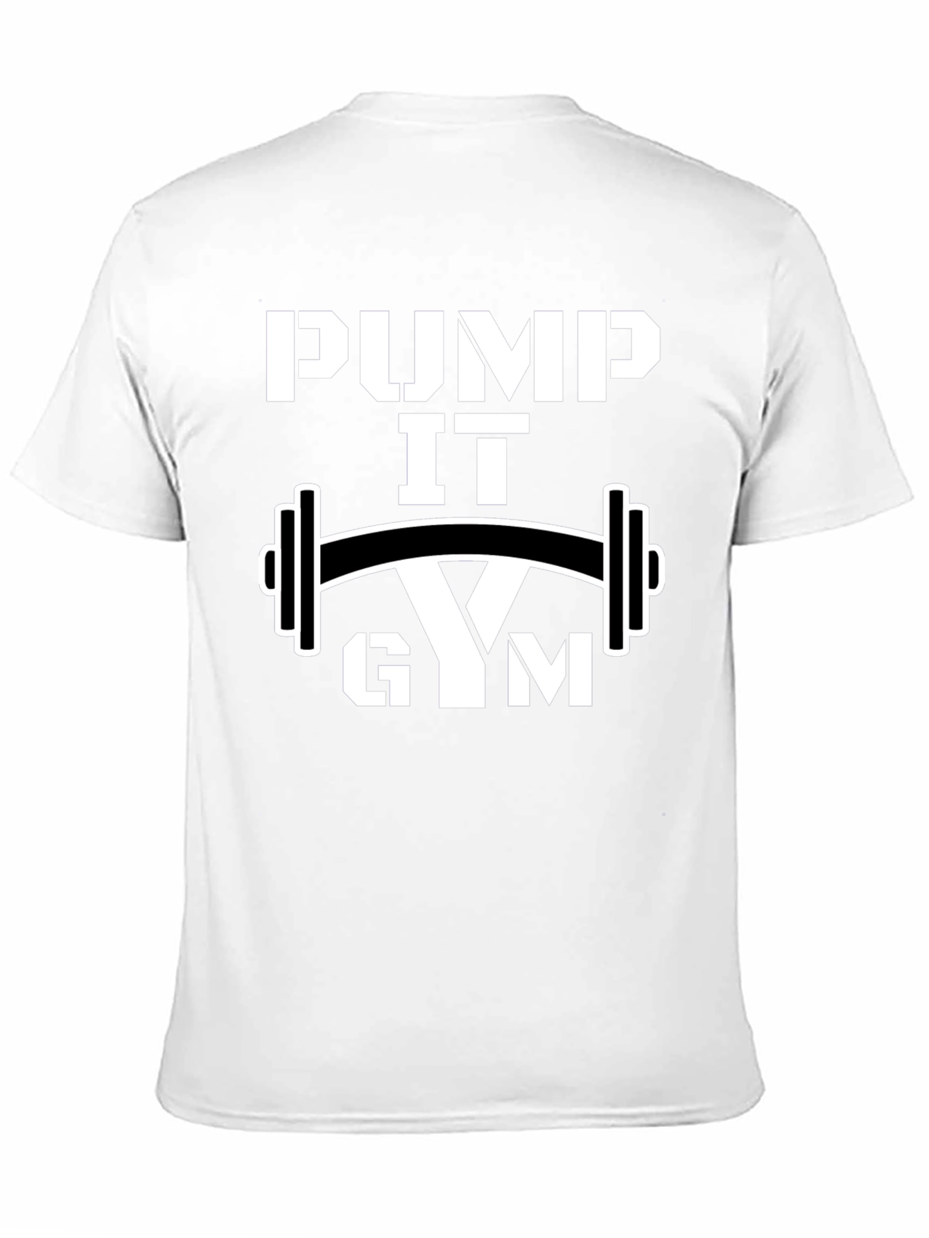Pump It Gym Black T-Shirt