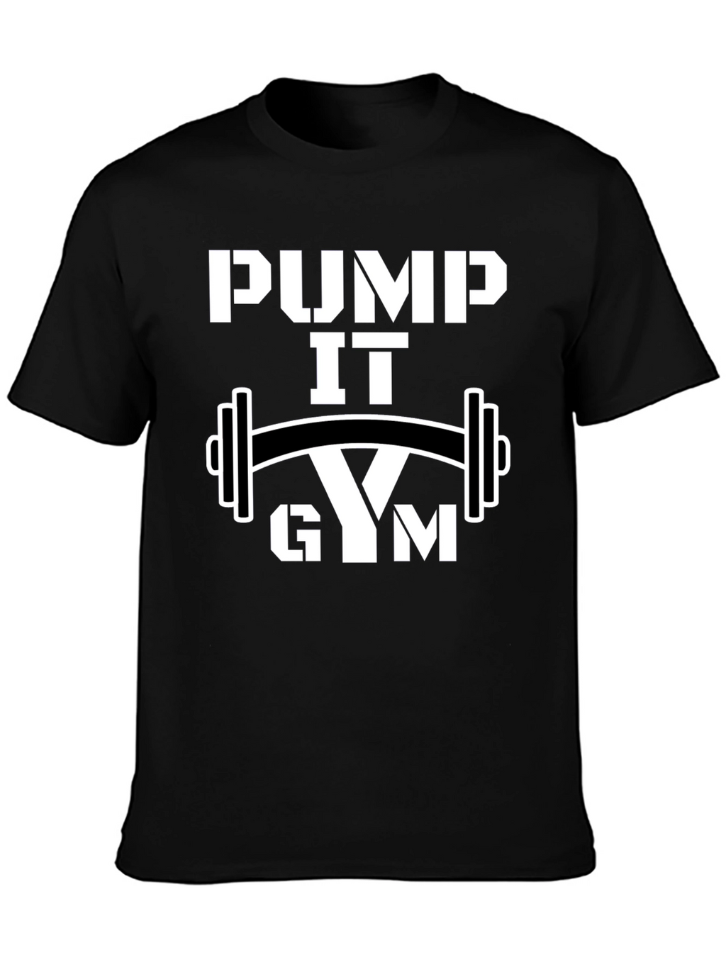 Pump It Gym Black T-Shirt